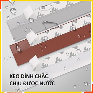 Cuộn Ron Dán Che Khe Cửa,Chân Cửa HT SYS - Lớp Keo Dán 3M Chống Nước - Chống Gió Lùa - Chống Ồn - Bụi Bẩn - Ngăn Côn Trùng -  Cuộn 25mm/35mm/45mm Dài 2 Mét