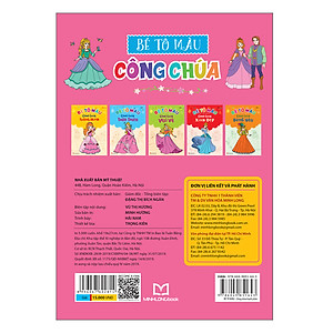 Sách Túi Bé Tô Màu Công Chúa ( 6 Cuốn )
