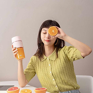 Máy xay sinh tố , ép trái cây mini cầm tay,lưỡi bằng thép không gỉ