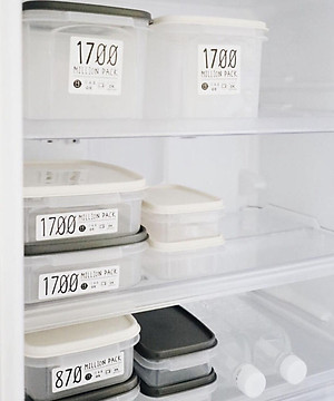 Hộp nhựa nắp mềm YAMADA 870ml dùng được trong lò vi sóng - nội địa Nhật Bản ( giao màu ngẫu nhiên )