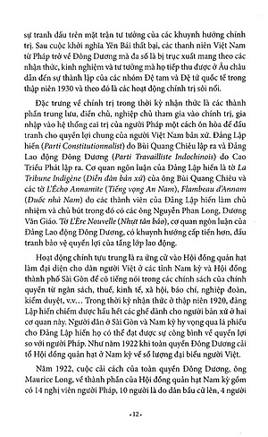 Sách Sài Gòn - Chợ Lớn Đời Sống Xã Hội Và Chính Trị Qua Tư Liệu Báo Chí (1925 - 1945)