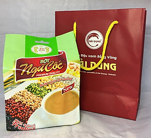 Bột Ngũ Cốc Hải Dung không đường, gồm 6 loại hạt, sản xuất tự nhiên 100%, thơm ngon bổ dưỡng, tốt cho sức khỏe