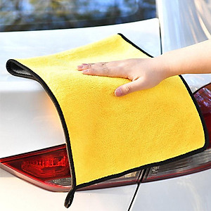 Khăn lau xe ô tô chuyên dụng đa năng microfiber, siêu thấm, khổ to, không để lại bụi vải TÂM LUÂN Chổi lau tẩm dầu - Hàng chính hãng