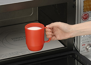 Combo Cốc nhựa uống nước Inomata nội địa Nhật Bản - Đỏ