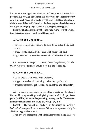 The Making Of A Manager: What To Do When Everyone Looks To You