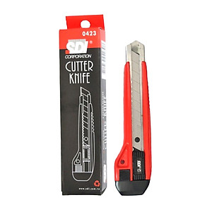 Dao Rọc Giấy SDI 0423 Loại Lớn Kèm 2 Lưỡi Dao Thay Thế