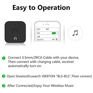 Thiết Bị Nhận Bluetooth , NFC Cho Loa Và Amply BLS-B11 Cao Cấp