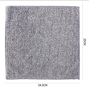 Set 10 khăn lau bếp đa năng màu xám