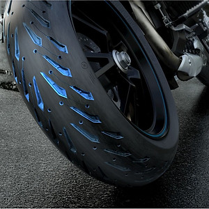 Vỏ xe motor phân khối lớn PKL Michelin Road 6 110/120/150/160/170/180/190 mâm/vành 17/19 inch (Tây Ban Nha/Thái Lan), không ruột (TL)