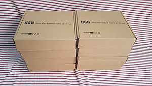 Hộp đựng ổ đĩa laptop DVD gắn ngoài qua cổng USB - Dùng cho ổ dvd mỏng 9.5mm và dầy 12,7mm - Hàng chính hãng