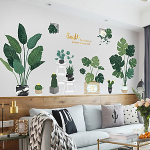 Decal dán tường Tranh Dán tường Lá Cây phong cách Vintage ZH2009AB