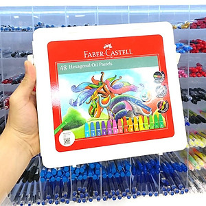 Faber-Castell-120090N-Bút Sáp Dầu - 48 Màu + Chuốt