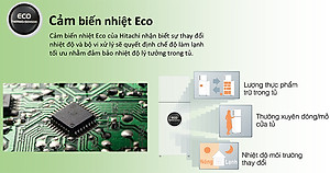 Tủ lạnh Hitachi Inverter 540 lít R-FW690PGV7 GBK