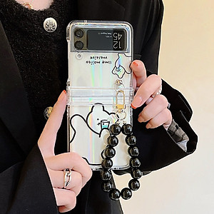 Ốp lưng cho samsung Zflip3 - Zflip4 - Z flip3 - Z flip4 - Z Flip 3 - Z flip 4 ốp 3 trong 1