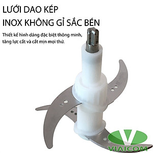 Máy xay đa năng gia đình 4 trong 1 VIAICOM V2A – Cối inox - Hàng chính hãng