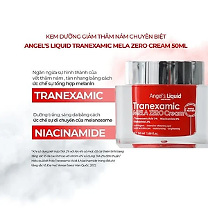 Kem Dưỡng Giảm Thâm Nám Chuyên Biệt Angel's Liquid Tranexamic Mela Zero Cream 50ml