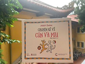 [Sách bìa cứng] Chuyện kể về Cún Và Miu (2025)