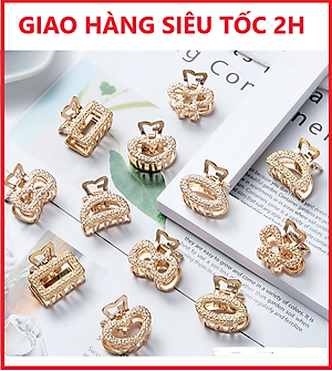 Set 5 Kẹp tóc style Hàn Quốc siêu xinh 