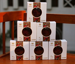 Nhụy hoa nghệ tây Tashrifat Saffron Premium Negin Iran chống lão hóa, làm sáng da,Tăng đề kháng, giảm stress, cải thiện giấc ngủ - OZ Slim Store