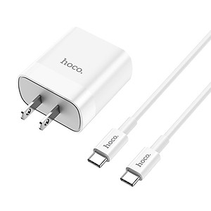 Bộ Củ Sạc Hoco C80 + Cáp Sạc Type C - Hỗ trợ sạc nhanh QC3.0 - Hàng Chính Hãng