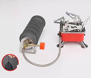 Bếp Ga Xếp Gọn Du Lịch Có Dây - Hàng Chính Hãng