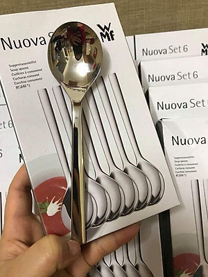 Set 6 Thìa WMF Suppentassenlöffel Nuova - Hàng Nhập Khẩu Đức