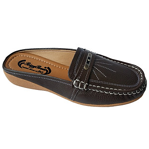 Dép Sabo Nữ BIGGBEN Da Bò Thật SBN13