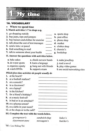 Bài Tập Tiếng Anh 7 - Bám Sát SGK Chân Trời (Kèm File Đáp Án)_HA