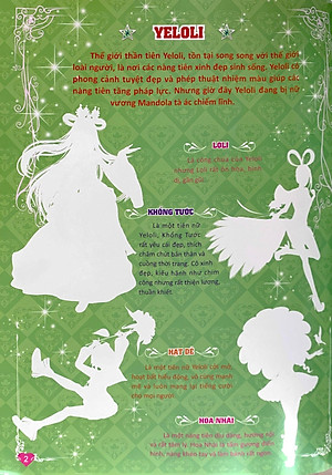 Sách Dán Hình Trang Phục Yeloli - Tiên Nữ Loli Mộng Mơ