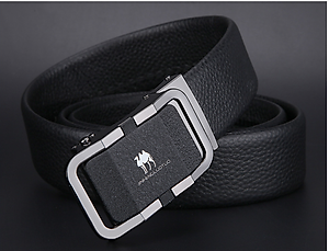 Thắt lưng nam da bò nguyên chất mặt khóa tự động hợp kim cao cấp