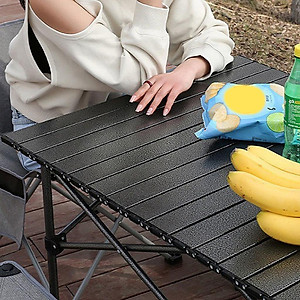 Bàn cắm trại gấp màu đen model TSD,có nhiều Size:53,95,120cm,đa năng,dễ mang theo, dã ngoại,có thể gập lại