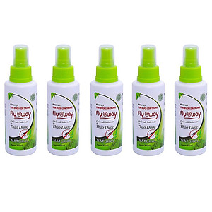 Combo Tiết Kiệm 5 Chai Xịt Chống Muỗi Và Côn Trùng Cho Trẻ Nhỏ Và Gia Đình Bảo Nhiên Chai 100ml - Chăm Sóc Và Bảo Vệ Làn Da Trẻ Nhỏ
