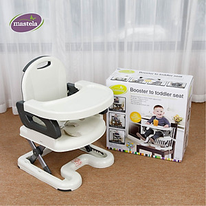 Ghế ăn dặm cho bé gấp gọn và nâng hạ độ cao Mastela 7110 - 7112 - Ghế tập ăn dặm đạt chuẩn ASTM Mỹ BPA Free