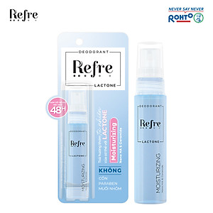 Xịt khử mùi, khóa mùi tỏa hương thơm tự nhiên cơ thể Refre Lactone Moisturizing 30ml