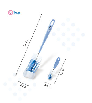 BỘ 2 CỌ RỬA BÌNH SỮA KUKU KU5302