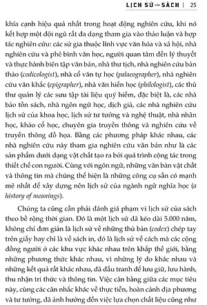 Sách Lịch sử của sách
