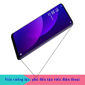 Kính Cường Lực cho Oppo F11 Pro - Full màn hình - Màu Đen - Hàng Chính Hãng