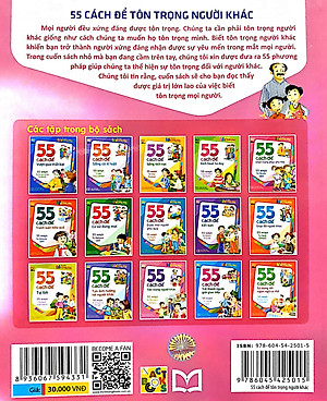 Sách 55 Cách Để Tôn Trọng Người Khác