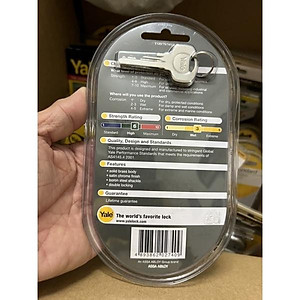 Khóa Yale Y120/70/141/1 Rộng 70mm 3 Chìa Răng Cưa - MSOFT