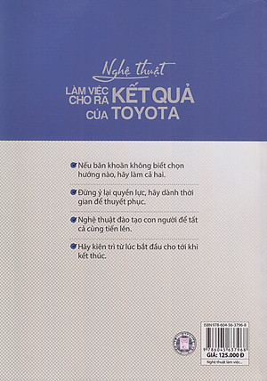 Nghệ thuật làm việc cho ra kết quả của Toyota
