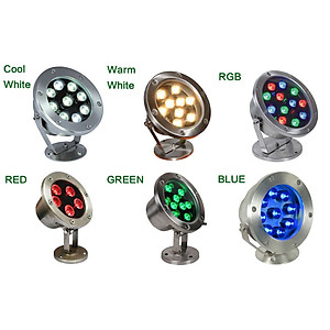 Đèn LED Âm Nước Công Suất 18W GSN18 GS Lighting (Ánh sáng Vàng)