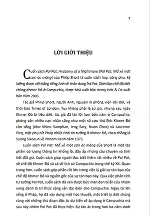Pol Pot: M.ổ x.ẻ một cơn ác mộng ( sách tham khảo, xuất bản lần thứ hai)