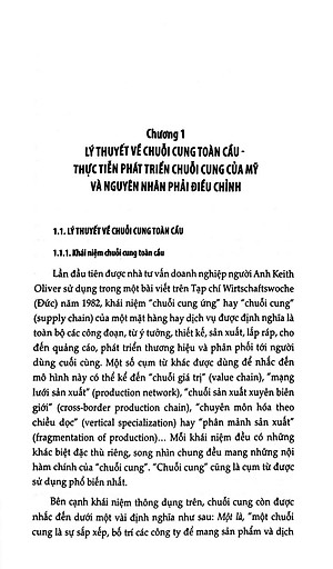 Sách - Dịch Chuyển Các Chuỗi Cung Toàn Cầu Dưới Tác Động Của Mỹ - Thách Thức Và Cơ Hội Đối Với Việt Nam