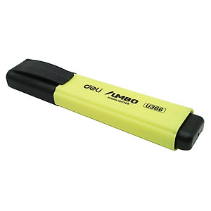Bút Dạ Quang Jumbo Deli EU366-YL - Màu Vàng