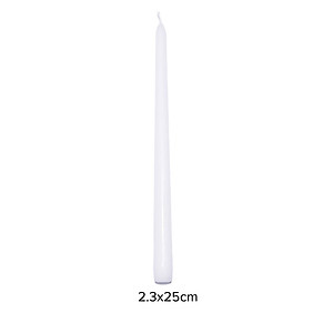 [BST 22 Màu] Túi 2 Nến Thơm Taper Eden Candle FTRAMART EDC2300 (25cm), phù hợp tất cả chân đế nến theo tiêu chuẩn cắm nến taper, nến hình búp măng non
