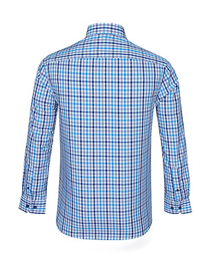 Áo sơ mi nam tay dài form suông Khatoco A1MD398T1-CNCR273-2502-D