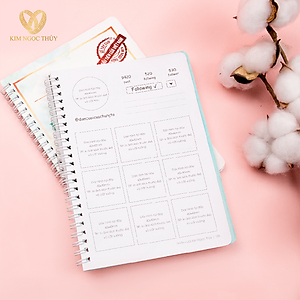 Sổ Tay Kế Hoạch Cưới Cho Cặp Đôi - Sổ tay cưới - Sổ ký tên đám cưới - Sổ tay đám cưới [Kim Ngọc Thuỷ]
