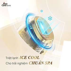 Máy Triệt Lông Băng Lạnh TRẺ HÓA DA IPL Maxcare M2 Bản Cao Cấp Tích Hợp Cảm Biến Da, Năng Lượng 19J Tăng 35% Hiệu Quả