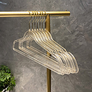 Combo 5 Móc Treo Quần Áo Trong Suốt PaKaSa - Hàng Chính Hãng 