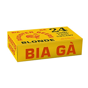 Thùng Rooster Beers Blonde (Bia Gà) 24 Lon (330ml/Lon)